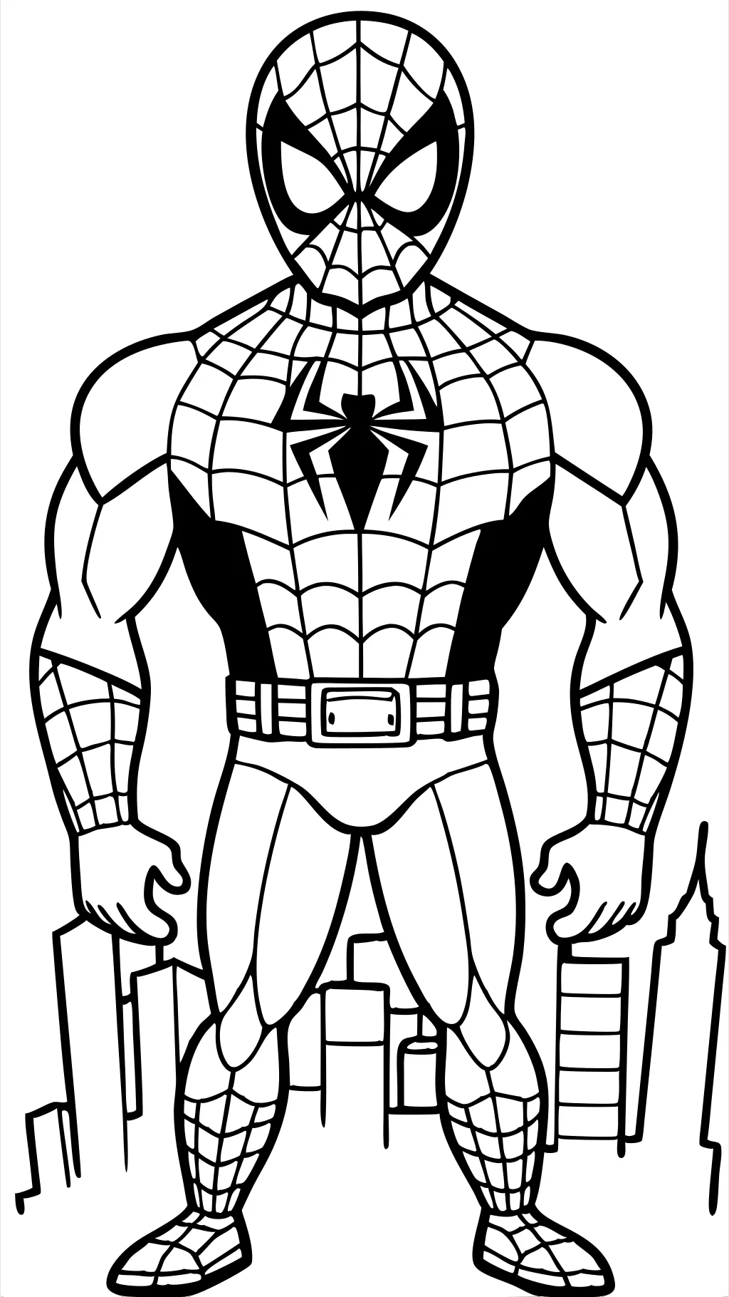 spiderman printables coloring pages